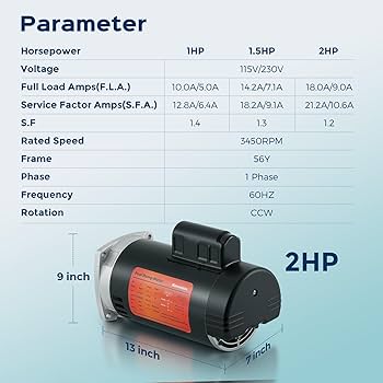 PRIMO　P-80Ⅱ Hi-Flo II Side Discharge - 48-Frame Pump - Waterway Plastics